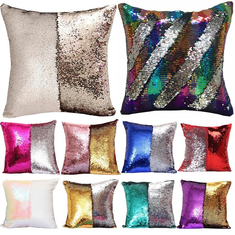 Magic Sequin Pillow Case for Fancy Mermaids